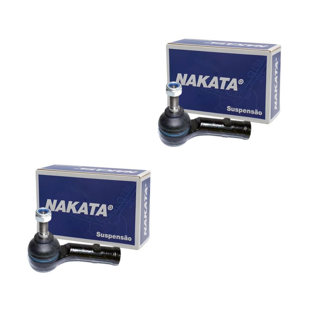 Par Terminal Direção Ecosport 2003/2013 Hidraulico Nakata em Oferta na Shopee