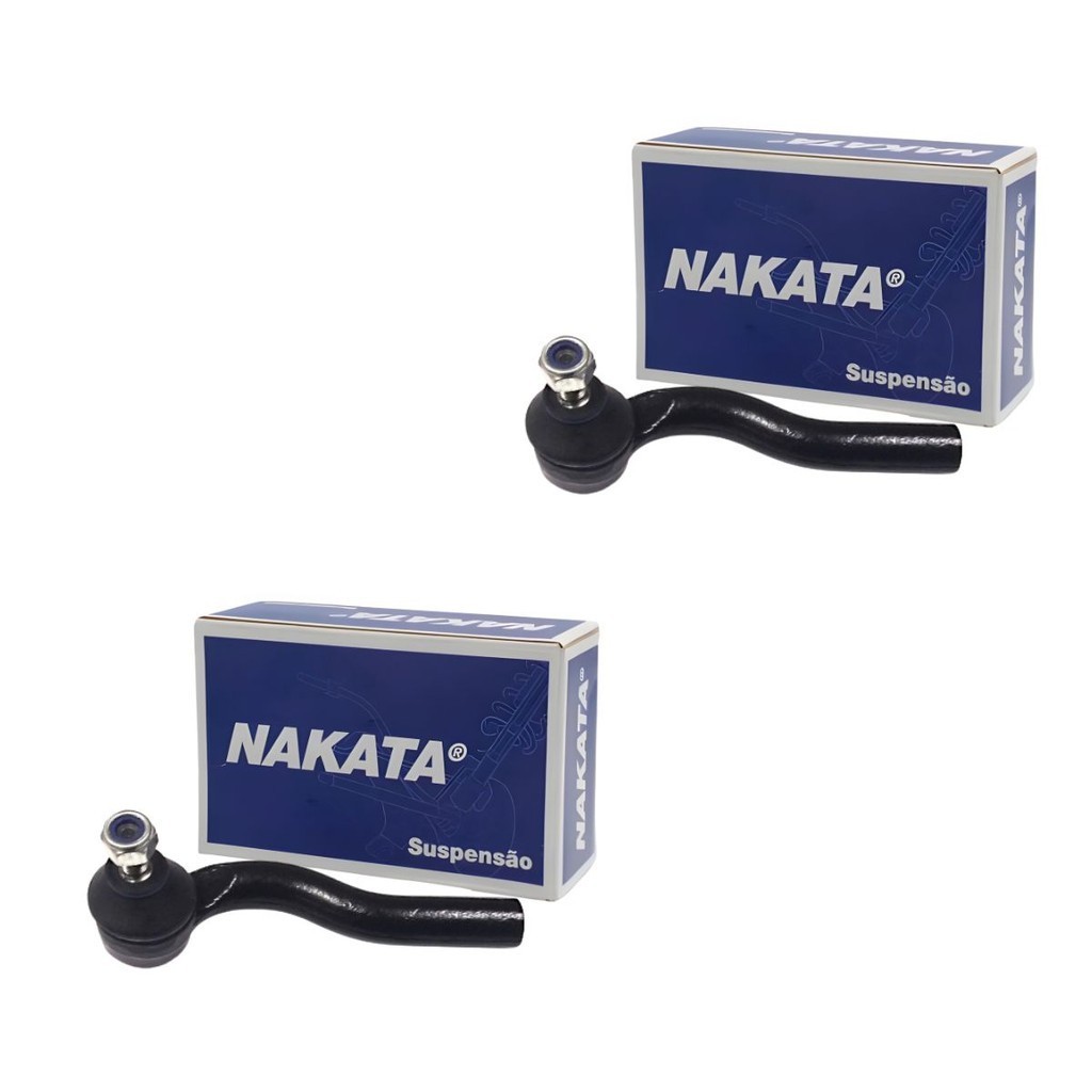 Par Terminal Direção Uno 2010/2020 Mobi 2016/2021 Nakata em Oferta na Shopee