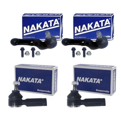 Kit 2 Pivôs + 2 Terminal Direção Celta 2000/2010 Nakata