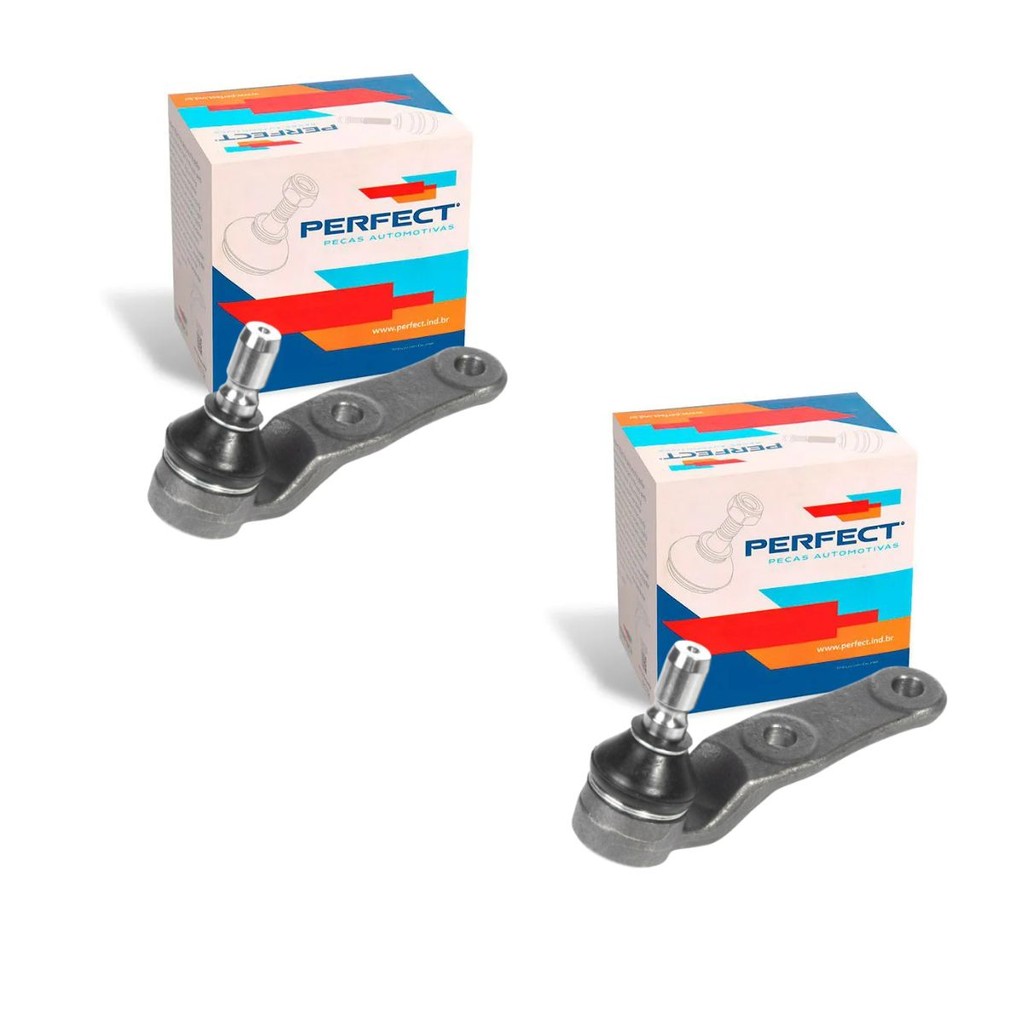 Par Pivô Dianteiro Inferior Celta Corsa Classic Prisma Perfect em Oferta na Shopee