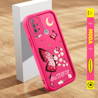Capinha Motorola Moto G20 G30 G10 Para Capa De Celular Macio Silicone Butterfly Case 0732 em Oferta na Shopee