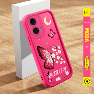 Capinha Motorola Moto G24 Para Capa De Celular Macio Silicone Butterfly Case 0732 em Oferta na Shopee