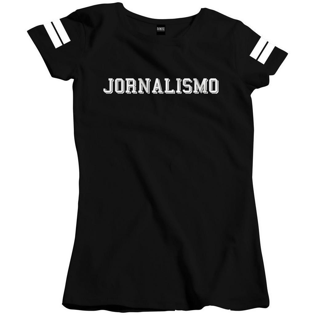 Camisa Feminina Curso Faculdade Profissão Jornalismo Fac 180