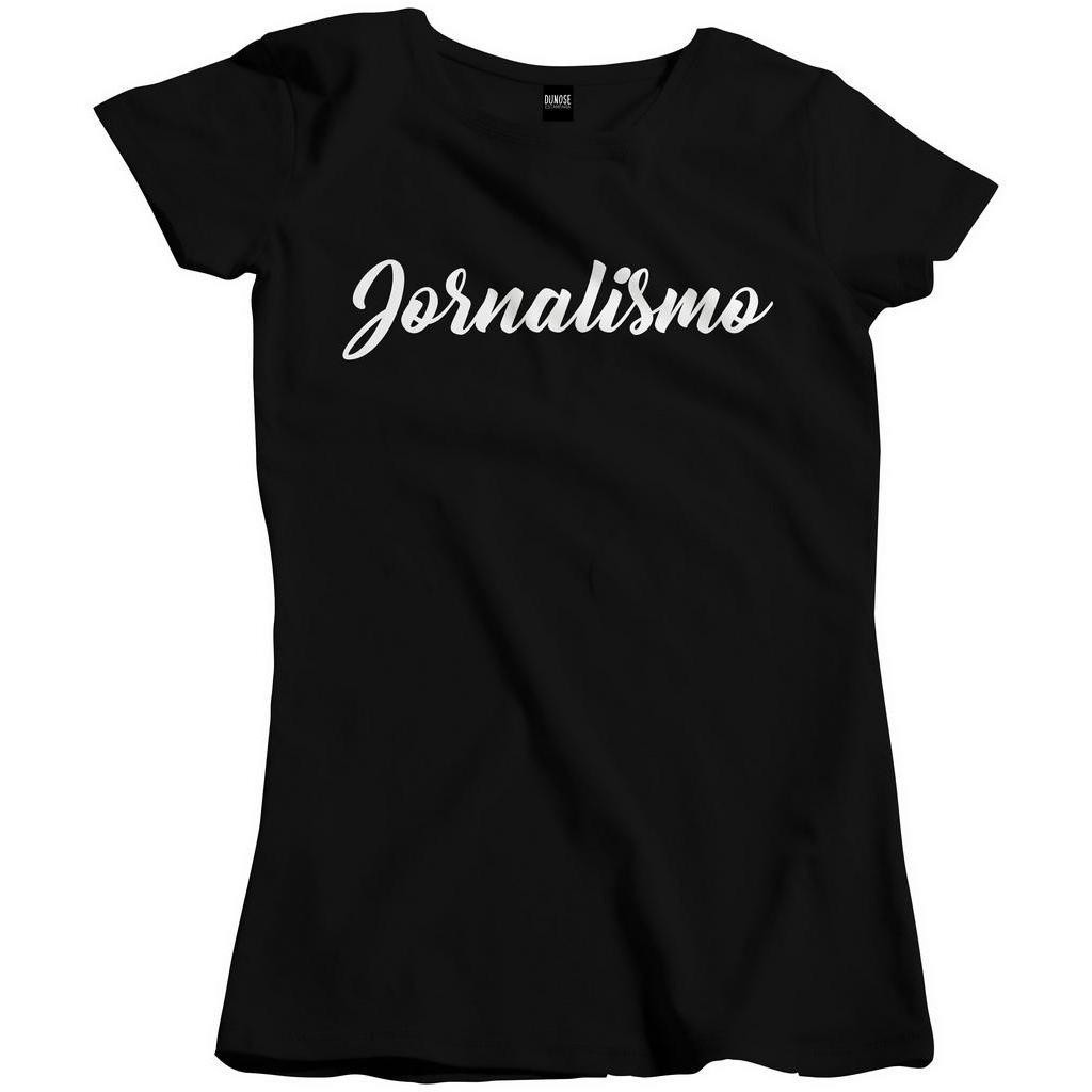 Camisa Feminina Curso Faculdade Profissão Jornalismo Fac 176
