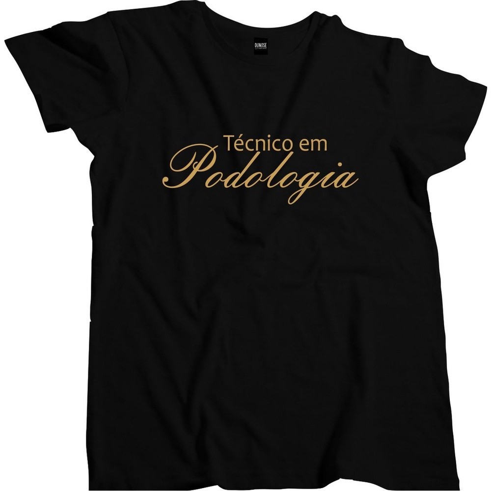 Camisa Masculina Curso Profissão Técnico em Podologia