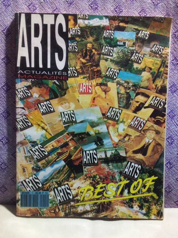 Revista Arts Actualités Magazine - Hors Serie Nr. 1 - Best Of - Em Francês - Ag25