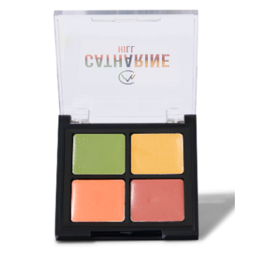 Quarteto de corretivo - Kit Corretivo Cremoso Colorido Camuflagem - Catharine Hill