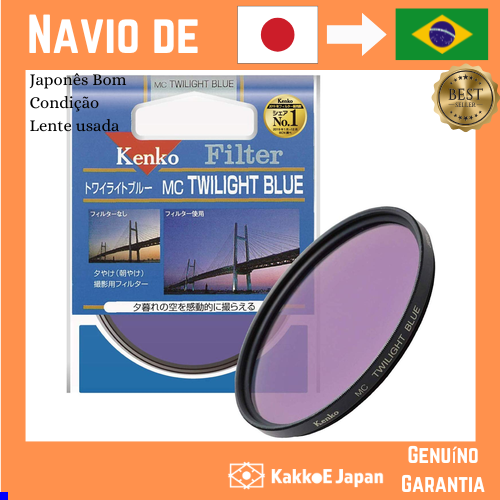 Filtro de lente Kenko MC Twilight Blue Color Enhancement 349854 [Direto do Japão]