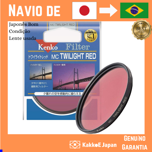 Filtro de lente Kenko MC Twilight Red Color Enhancement 355848 [Direto do Japão]