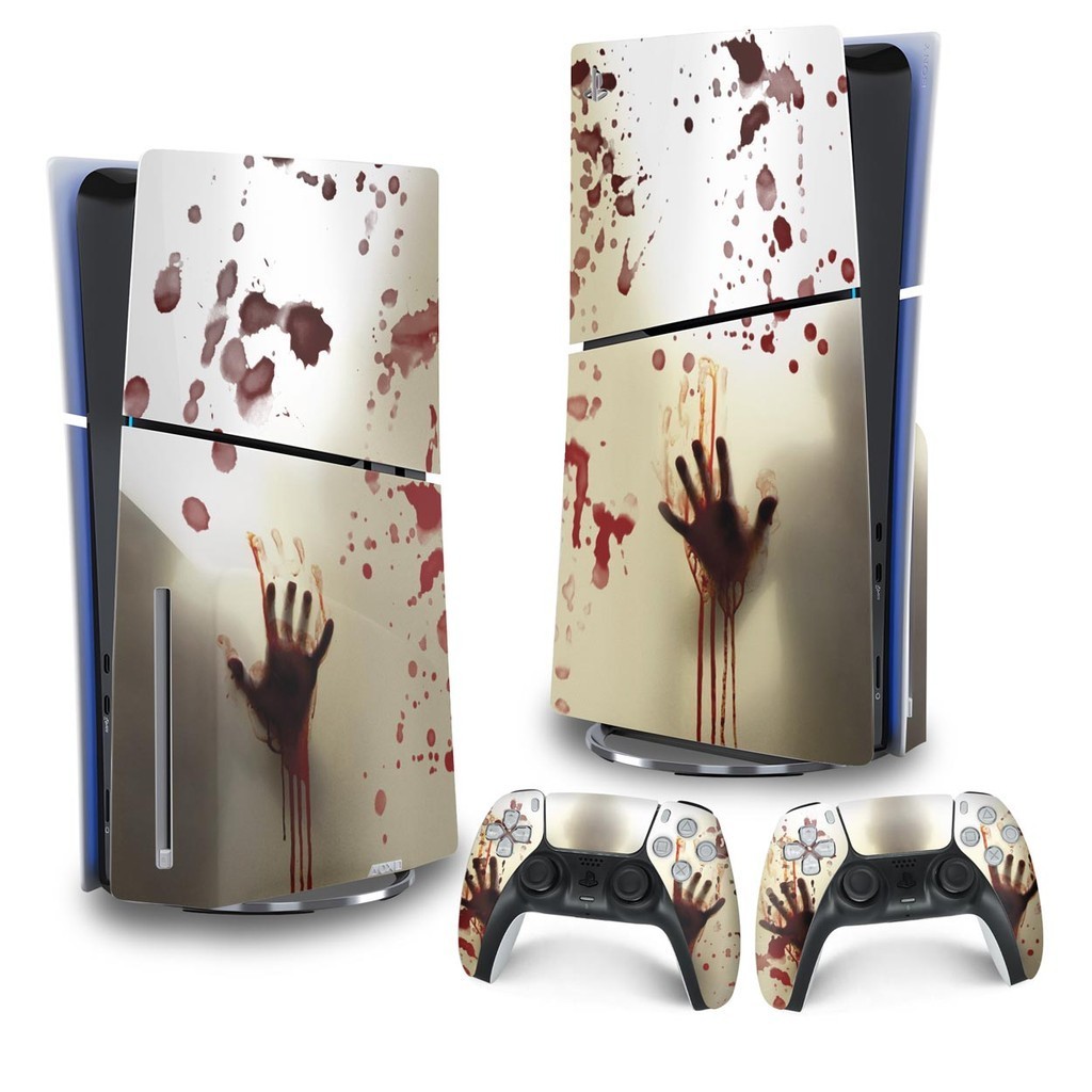 Skin PS5 Slim Adesivo Vertical - Fear The Walking Dead