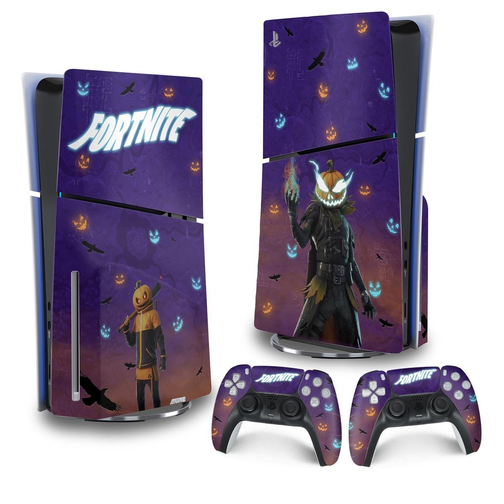 Skin PS5 Slim Adesivo Vertical - Modelo 121