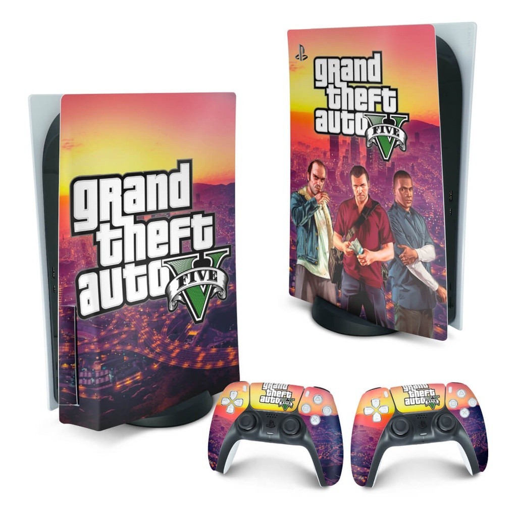 Skin PS5 Fat Playstation 5 Adesivo - GTA V