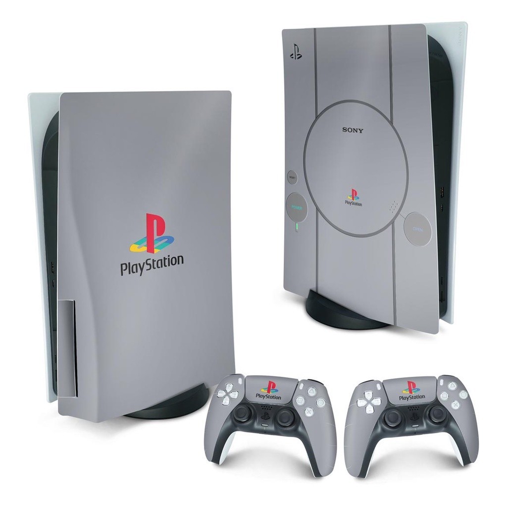 Skin PS5 Fat Playstation 5 Adesivo - Sony Playstation 1