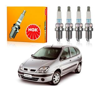 Jogo Velas Ngk Renault Scenic 1.6 16v 2005 em Oferta na Shopee
