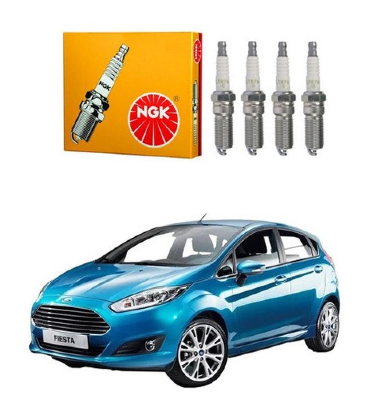 Jogo Velas Ngk Ford New Fiesta 1.6 16v 2014 em Oferta na Shopee