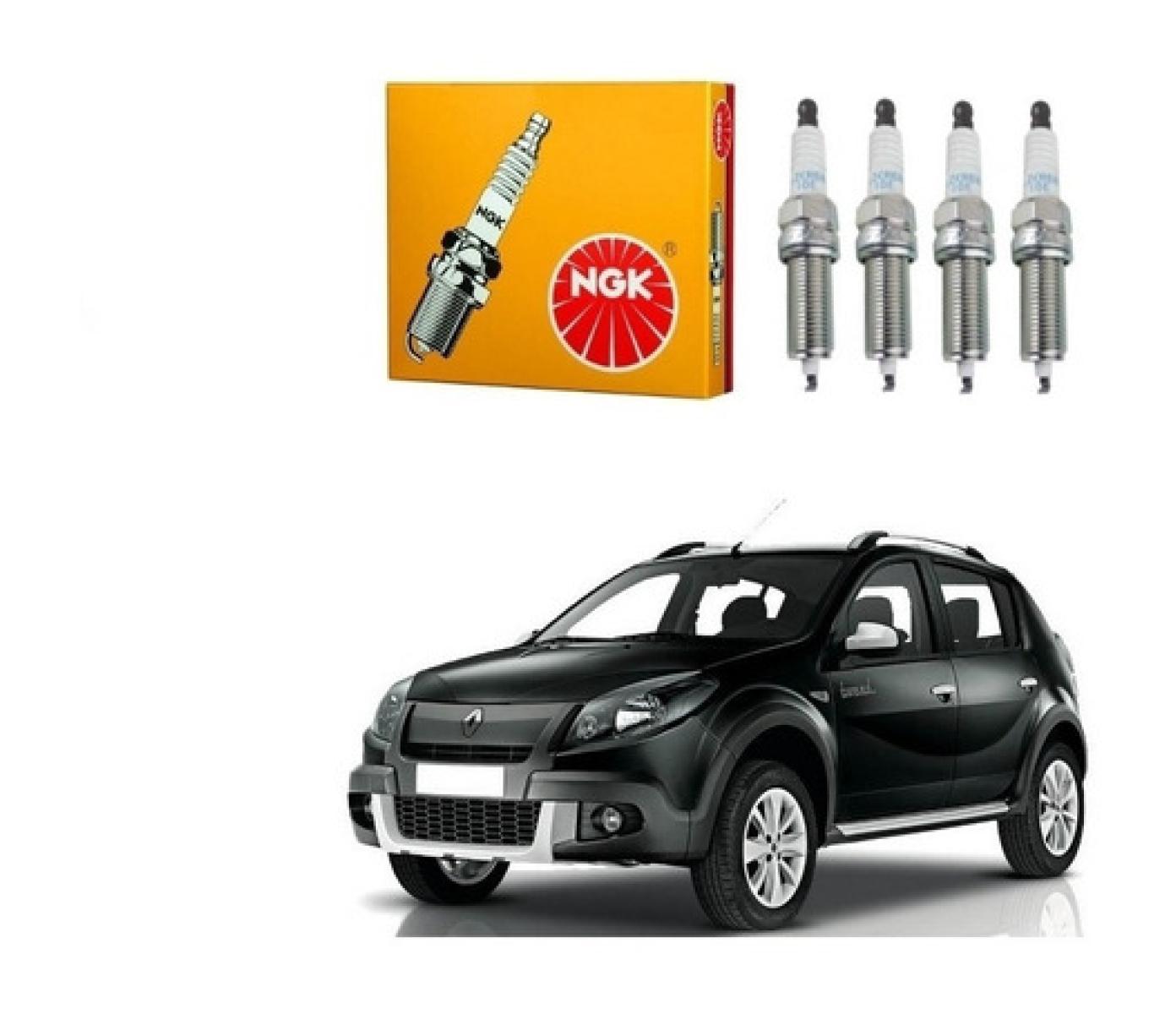 Velas Ignição Ngk Renault Sandero Stepway 1.6 16v 2009 em Oferta na Shopee