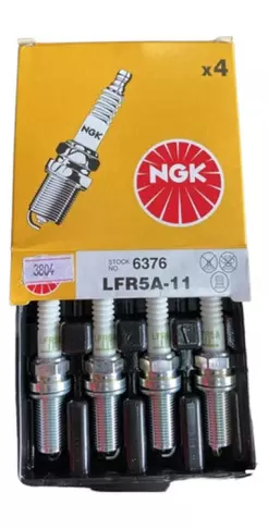 Jogo De Velas Ignição Ngk Motor De Popa Yamaha 90115 Hp 4