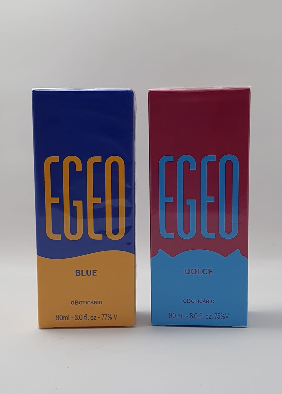 Egeo Blue + Egeo Dolce Desodorante Colônia 90ml, válvula, vegano, o boticário