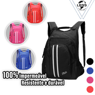 Mochila Escolar Unissex Street Wear Grande Modelo Listrado Esportivo/Casual (A71-A160) em Oferta na Shopee