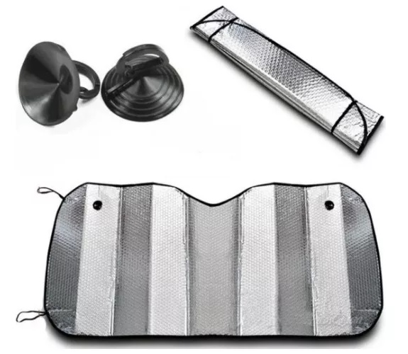 Protetor Solar Para-brisa Quebra Sol Para Fiat Doblo Ducato Fiorino Dobrável Universal