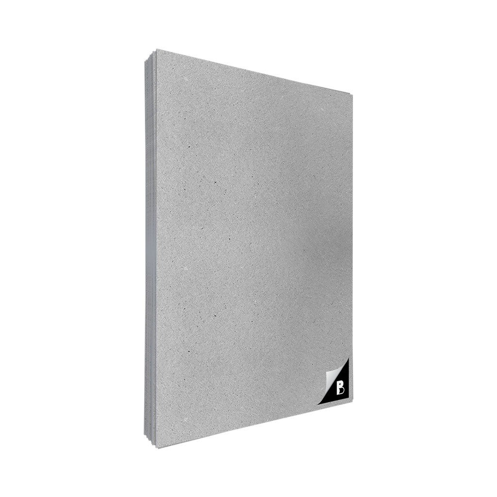Papelão Cinza tipo Horlle 1.9 mm 40 folhas A7 (7,4x10,5cm)