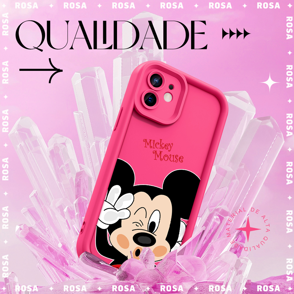 Capa Para Samsung Galaxy M23 M13 4G 5G Capinha De Celular Silicone Macia Protetora Do Telefone Móvel Caso Mickey 0476 - detalhe