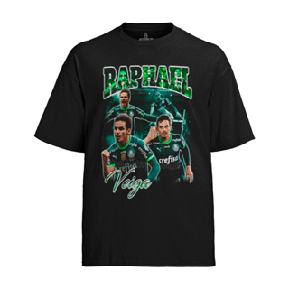 Camiseta Algodão Unissex Tshirt Raphael Veiga em Oferta na Shopee
