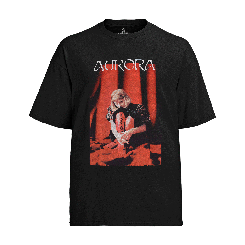 Camiseta Algodão Unissex Graphic Tee Tshirt Cantora Aurora 5 Camisa Masculina T-Shirt Feminino