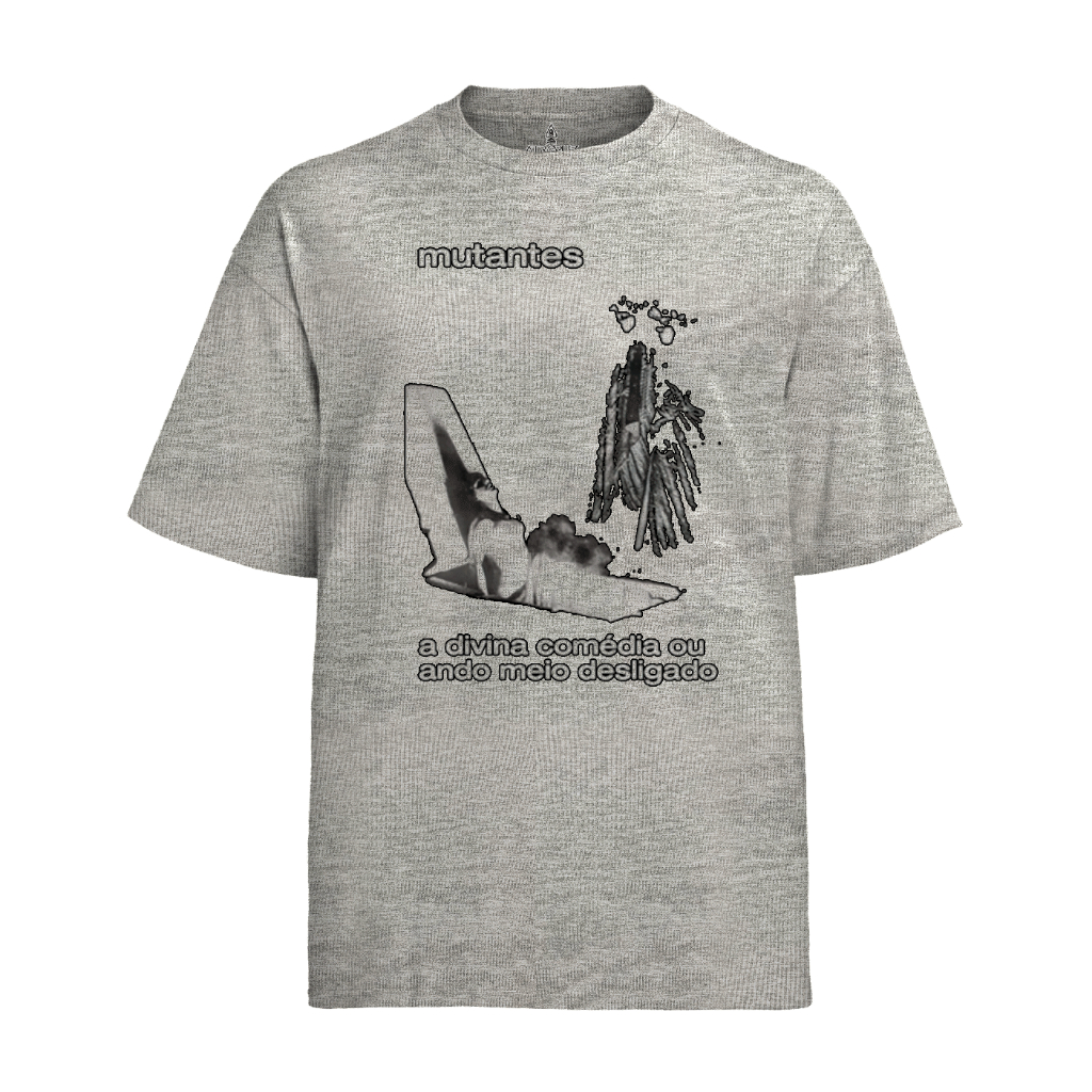 Camiseta Algodão Unissex Tshirt Mutantes a Divina Comédia