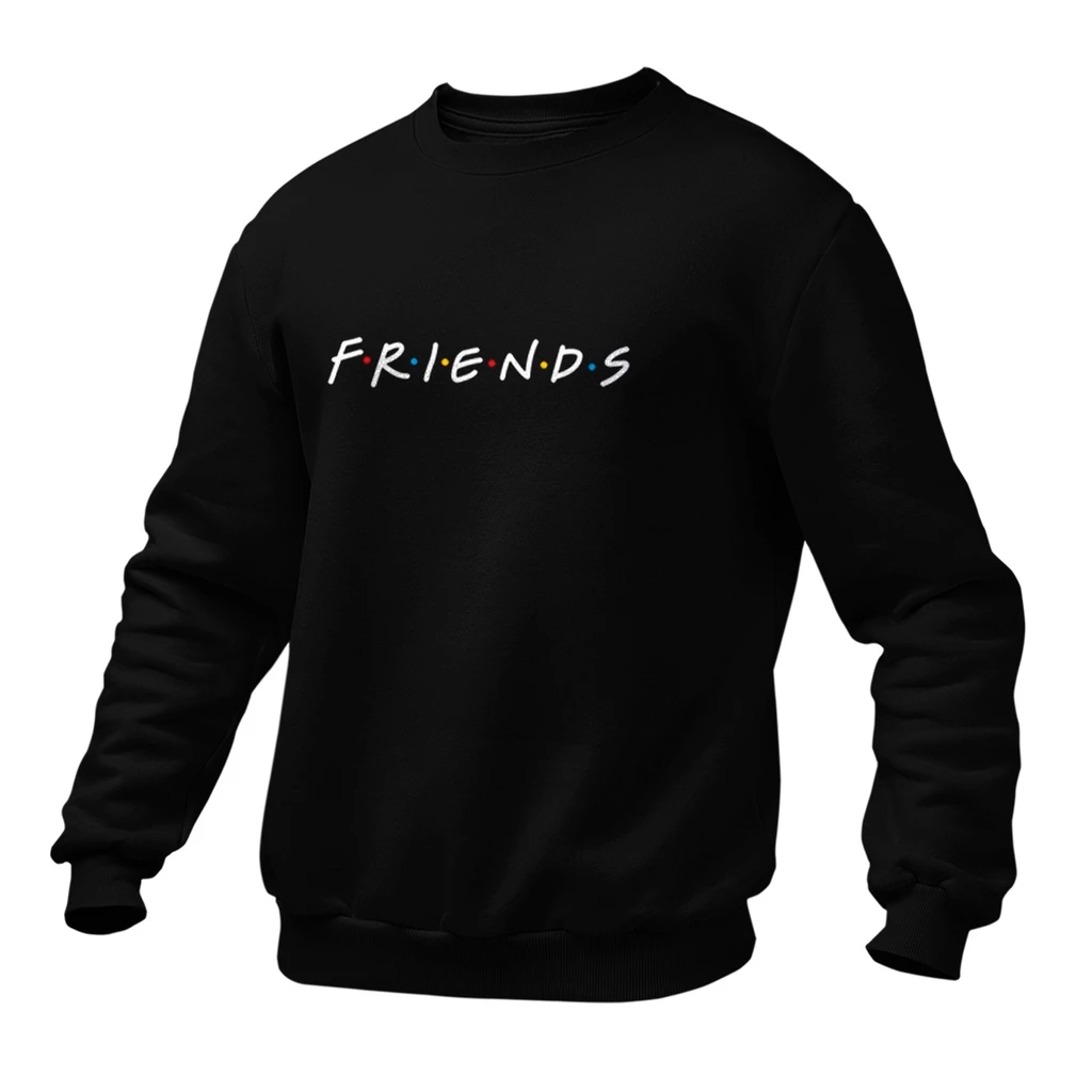 Moletom gola redonda estampado Friends Serie