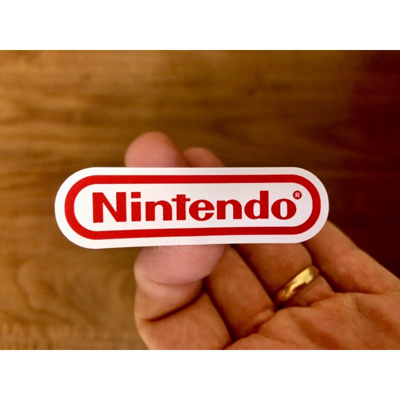 Adesivo Nintendo Logo Game Sticker Console