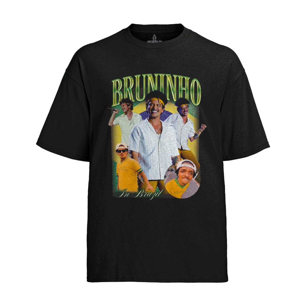 Camiseta Graphic Tee Tshirt Bruninho Mars Meme