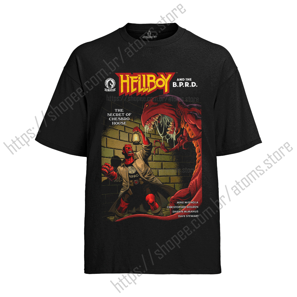 Camiseta Algodão Unissex HQ Hellboy