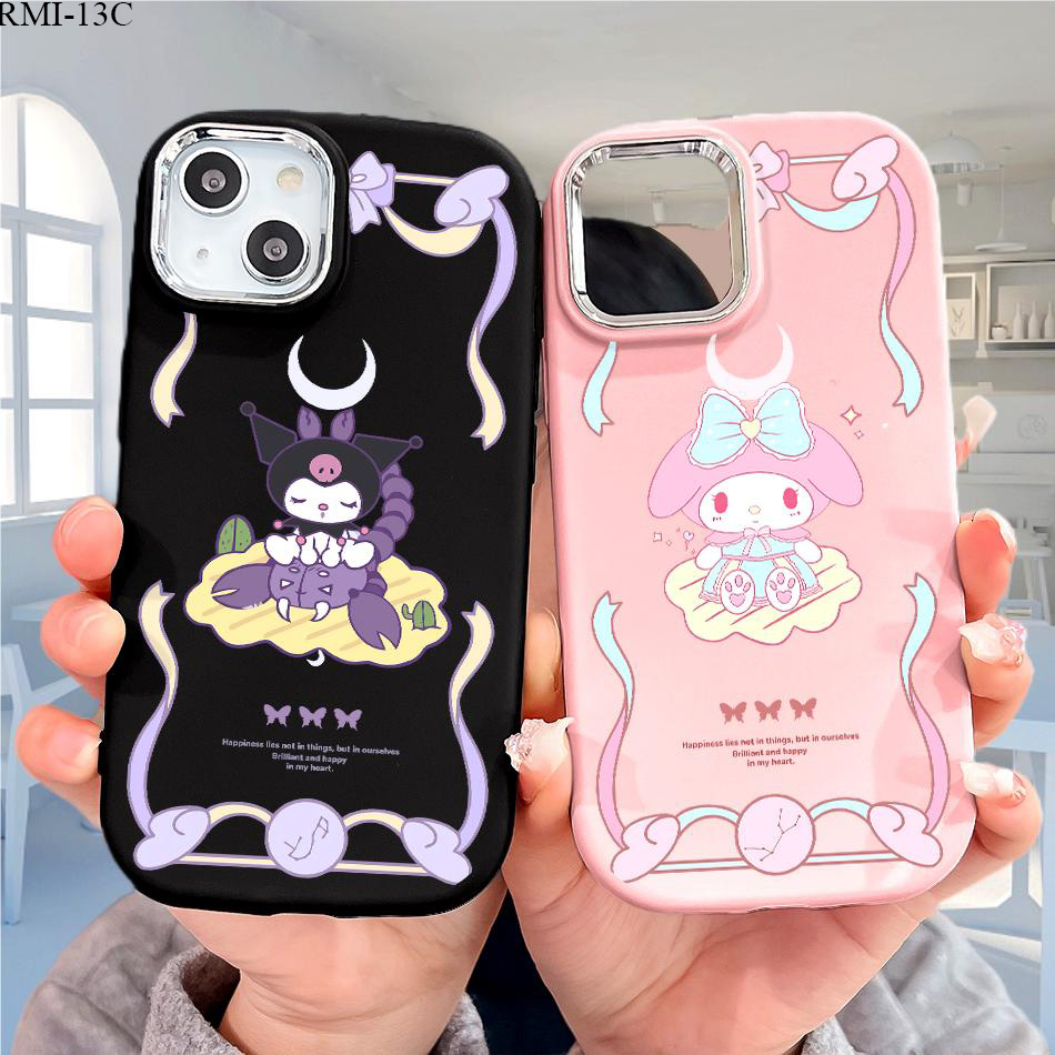 Capinha Para Xiaomi Redmi 13C 14C 12C 12 10C 10 9T 9C 10A 9A 9 A4 A3 A2 A1 Capa De Celular Macia Silicone Preta 0632 PD em Oferta na Shopee