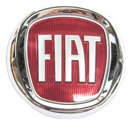 Emblema Traseiro Idea/Punto/Palio Vermelha Original Fiat 100176015 - Peça Original Fiat com NF e envio imediato