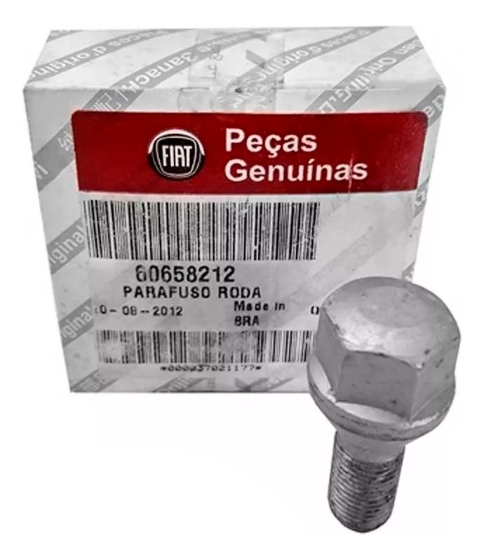 Parafuso Da Roda Liga Leve Original Fiat Mopar 60658212 60658212 - Peça Original Fiat com NF e envio imediato em Oferta na Shopee
