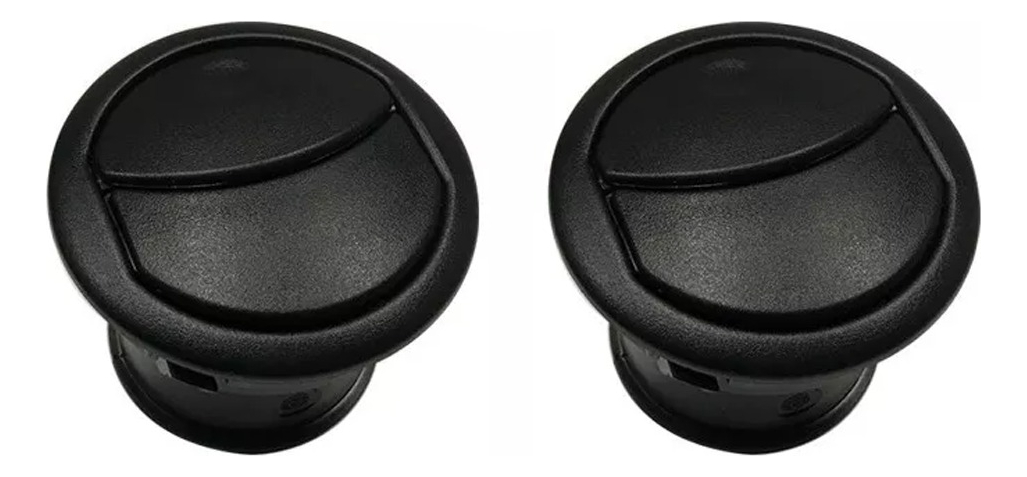 Kit 2 Difusor Ar Central Lateral Palio Economy Fire Way Fiat - 100213127 - Peça Original Fiat com NF e envio imediato