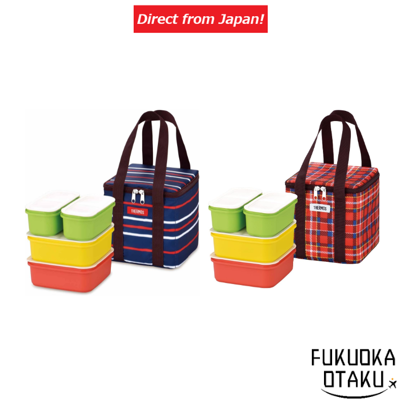 THERMOS DJF-2800 Marmita Familiar Fresh Lunch Box duas cores【Direto do Japão】