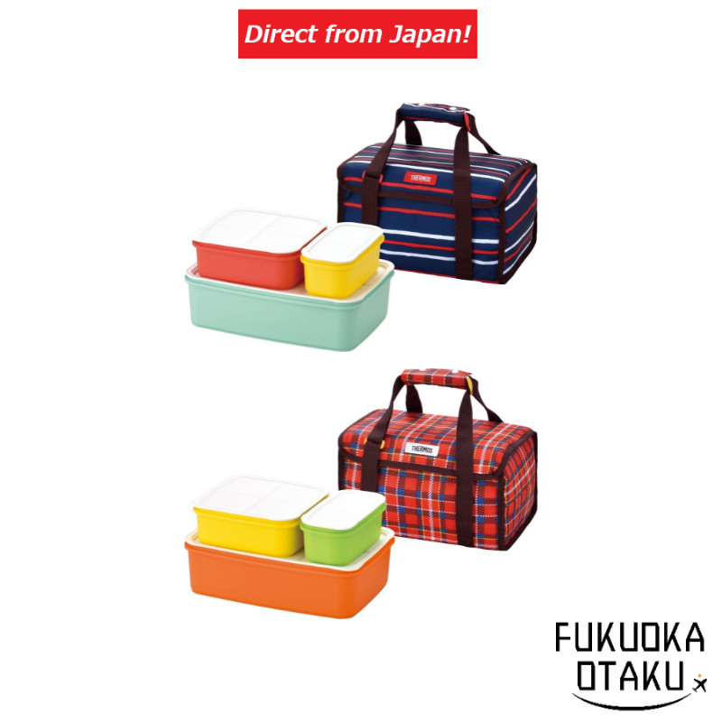 THERMOS DJF-4003 Marmita Familiar Fresh Lunch Box duas cores【Direto do Japão】