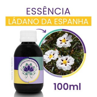 Essência Ládano da Espanha (100ml) Para Aromatizador e Cosméticos em Oferta na Shopee