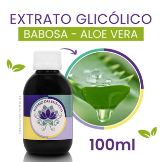Extrato Glicólico de Babosa - Aloe Vera (100ml) em Oferta na Shopee