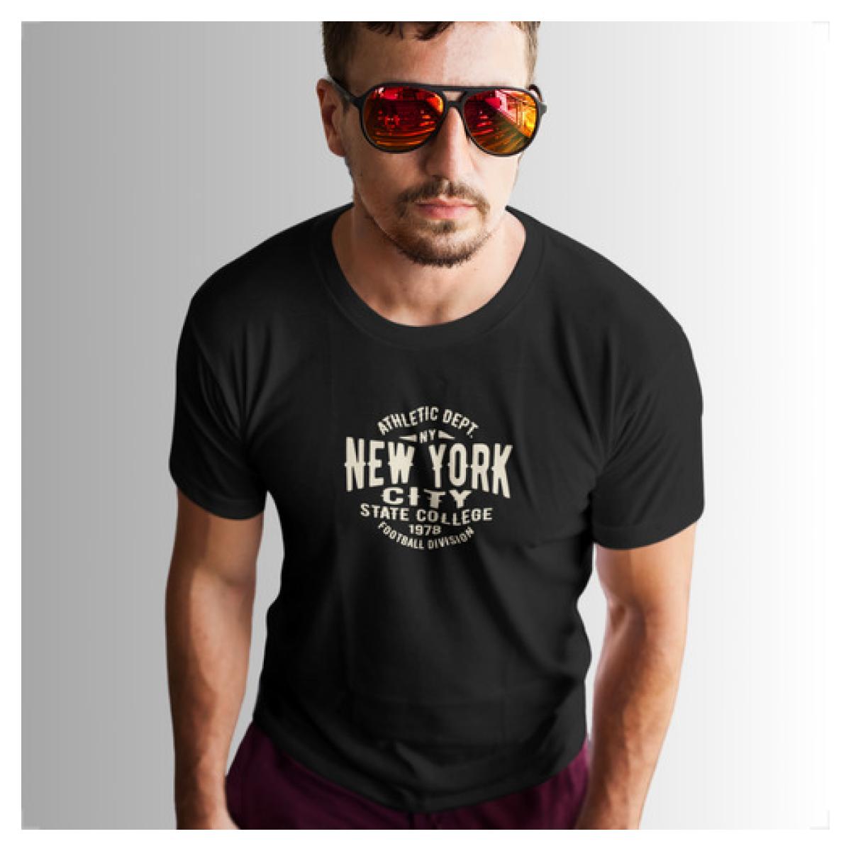 Camiseta Camisa Estampada Algodao New York City 1978 Dtf
