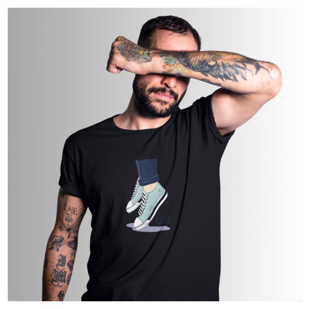 Camiseta Camisa Estampada Algodao Frases Street Teniss Dtf