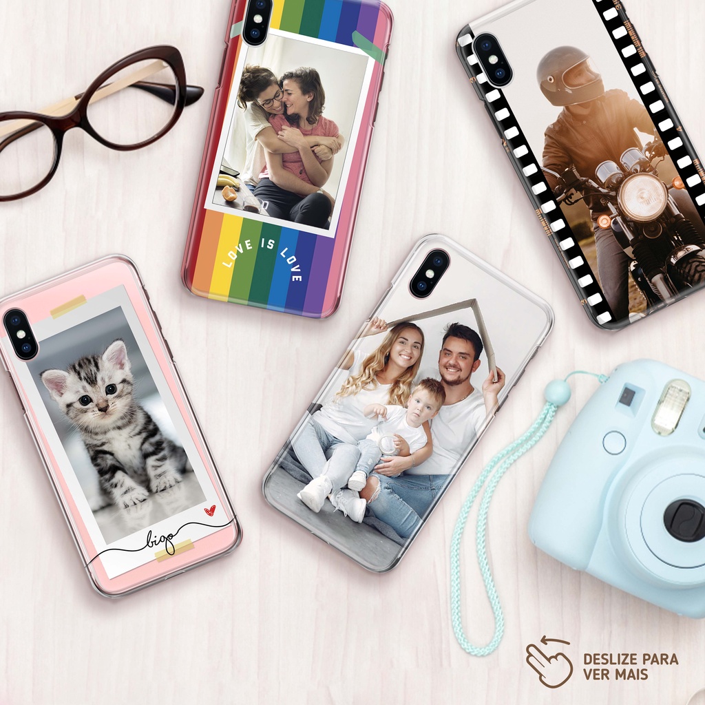 Capa Capinha - Consulte modelo - Personalizada com Foto em Oferta na Shopee