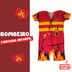 Fantasia Curta sem Enchimento do Bombeiro