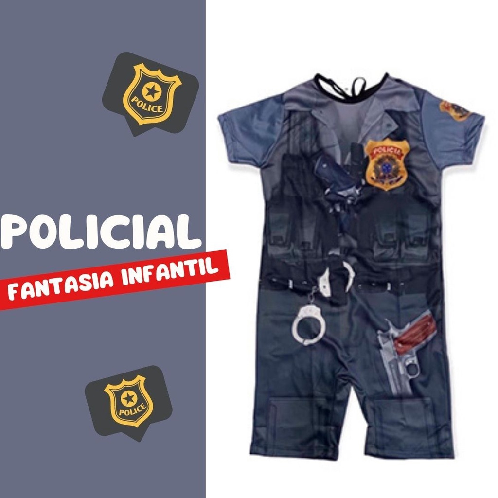 Fantasia Curta sem Enchimento de Policial