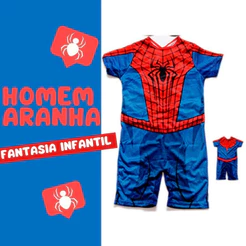 Fantasia Curta sem Enchimento do Homem Aranha