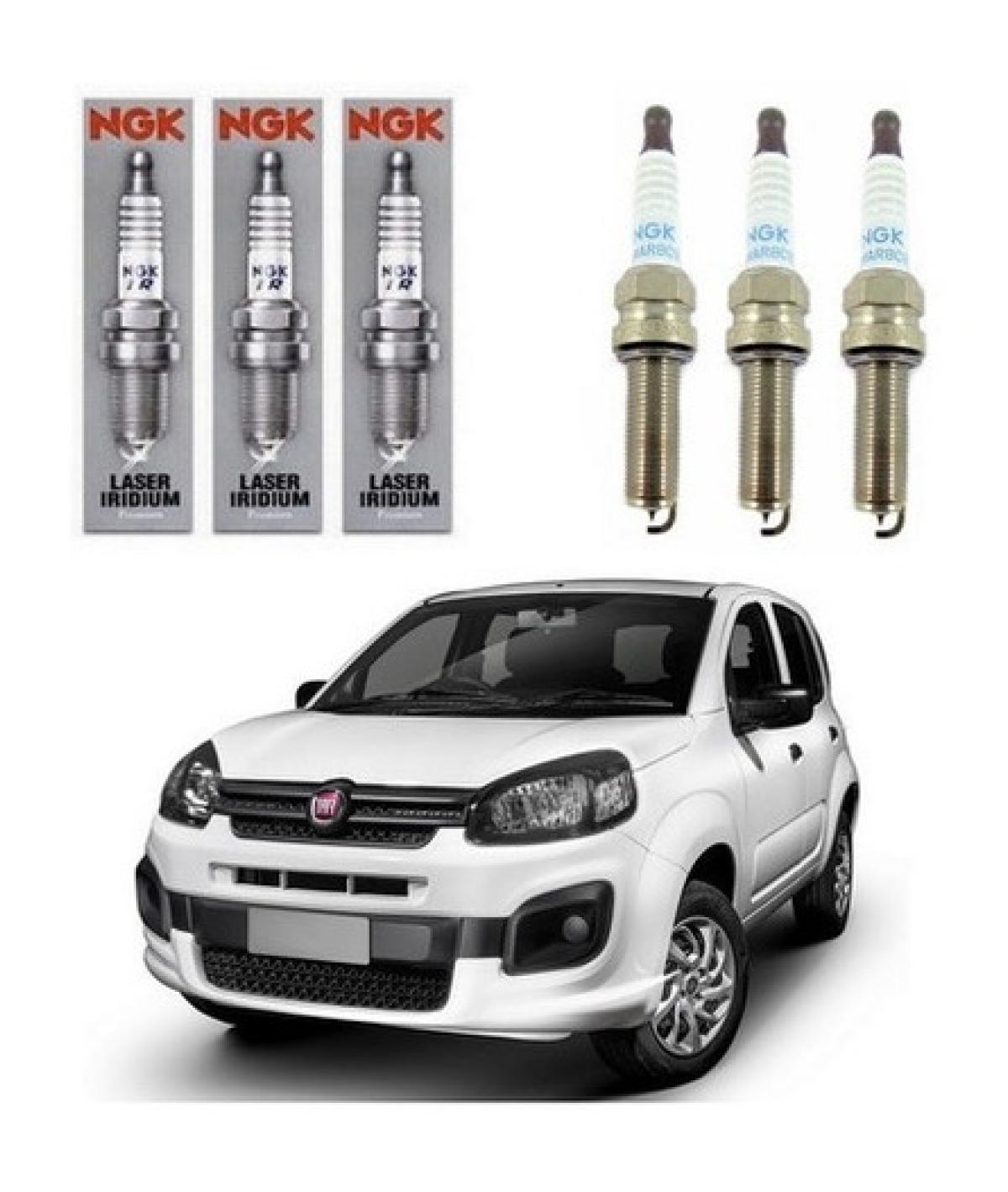 Jogo Velas Ngk Fiat Uno 1.0 2016