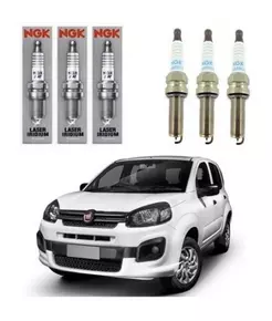 Jogo Velas Ngk Fiat Uno 1.0 2016