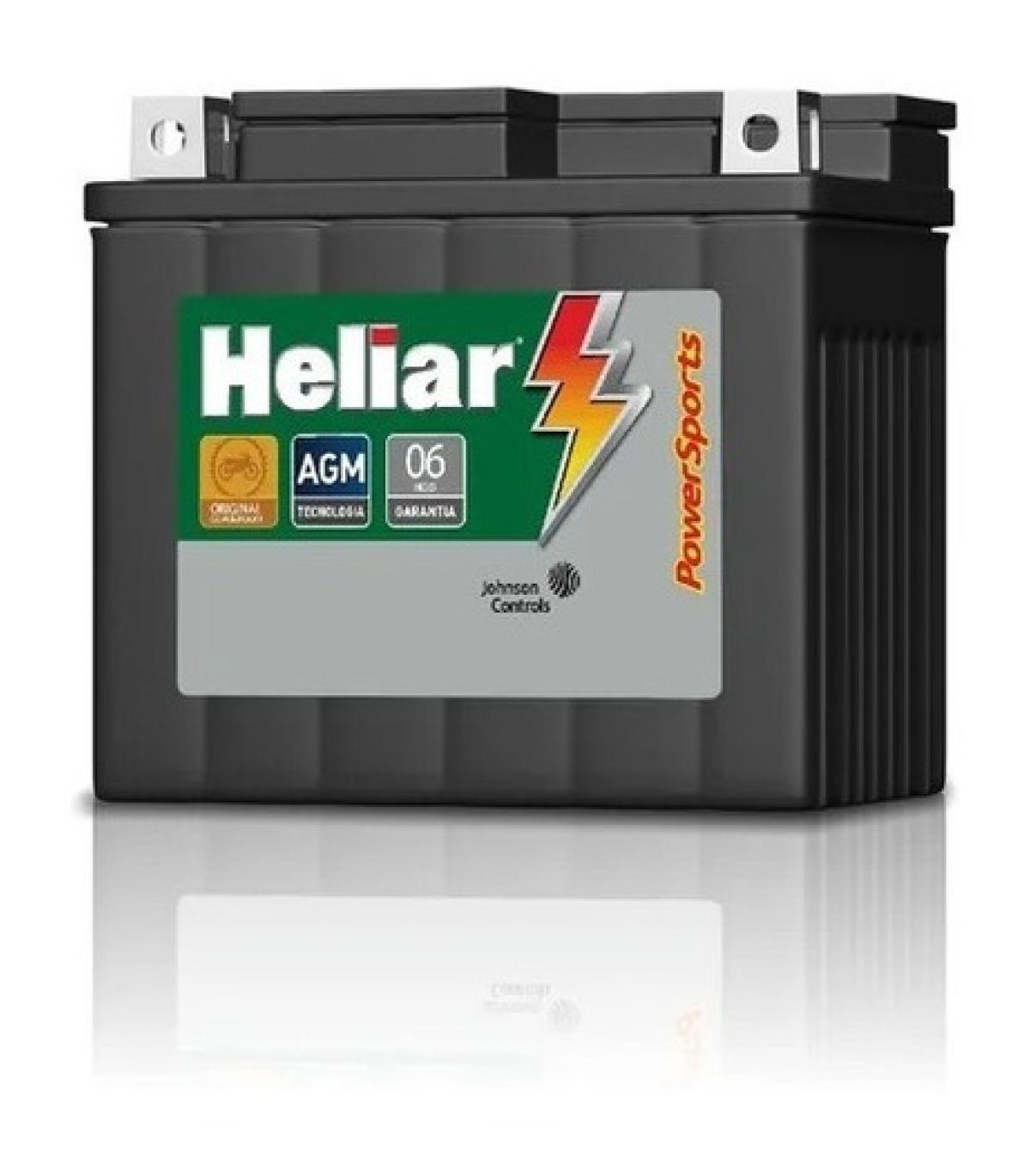 Heliar Htz6 125150 Cg Titan Bros Fan Xre300 5ah em Oferta na Shopee